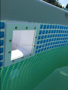<span class=keywords><strong>Écumoire</strong></span> de <span class=keywords><strong>piscine</strong></span> <span class=keywords><strong>murale</strong></span> transparente blanche | Accessoire de filtre en plastique <span class=keywords><strong>pour</strong></span> piscines enterrées et hors sol | Fournisseur OEM - Product Image 4