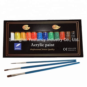 Juego de <span class=keywords><strong>Pintura</strong></span> Acrílica de Alta Calidad, 24 Colores, Marca Privada, Certificación EN71, ASTM y MSDS - Product Image 3