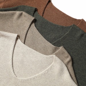 Abiti da <span class=keywords><strong>donna</strong></span> in cashmere lavorato a maglia con scollo a V allentato inverno plus size abiti da <span class=keywords><strong>donna</strong></span> maglione vestito <span class=keywords><strong>abbigliamento</strong></span> <span class=keywords><strong>donna</strong></span> - Product Image 6