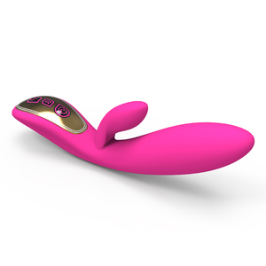 Y.Love Wasserdichtes wiederauf lad bares Sexspielzeug für Erwachsene für Frauen G-Punkt-Kaninchen-Dildo <span class=keywords><strong>vibrator</strong></span> aus Silikon und ABS-Material - Product Image 3