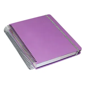 Custom college ruled spiral notebook planner printing 365 pages