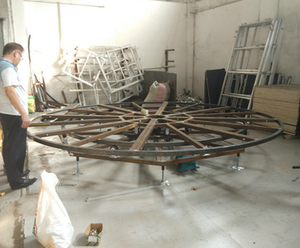 Soporte de exhibición giratorio para escenario de garaje de coche, escenario giratorio motorizado - Product Image 3