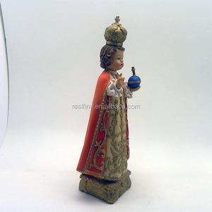 Statue de jésus de <span class=keywords><strong>prague</strong></span> en polyrésine Statue catholique religieuse en résine - Product Image 5