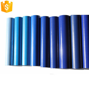 610gsm không thấm nước tarps Lona PVC rollos màu xanh PVC xe tải Bìa Bạt vải cho xe tải giường tonneau Bìa - Product Image 5