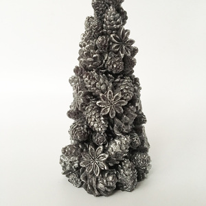 شمعة شجرة عيد الميلاد بتصميم جديد لعام 2024، شمعة شجرة هولي لعيد الميلاد - Product Image 4