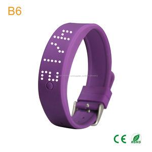 Nueva usable reloj inteligente B6 pulsera inteligente monitor de sueño para iphone samsung ios android - Product Image 1