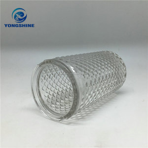 500 ml diamante palmatoria claro al por mayor taza, haciendo tarro vela cilíndrica - Product Image 3