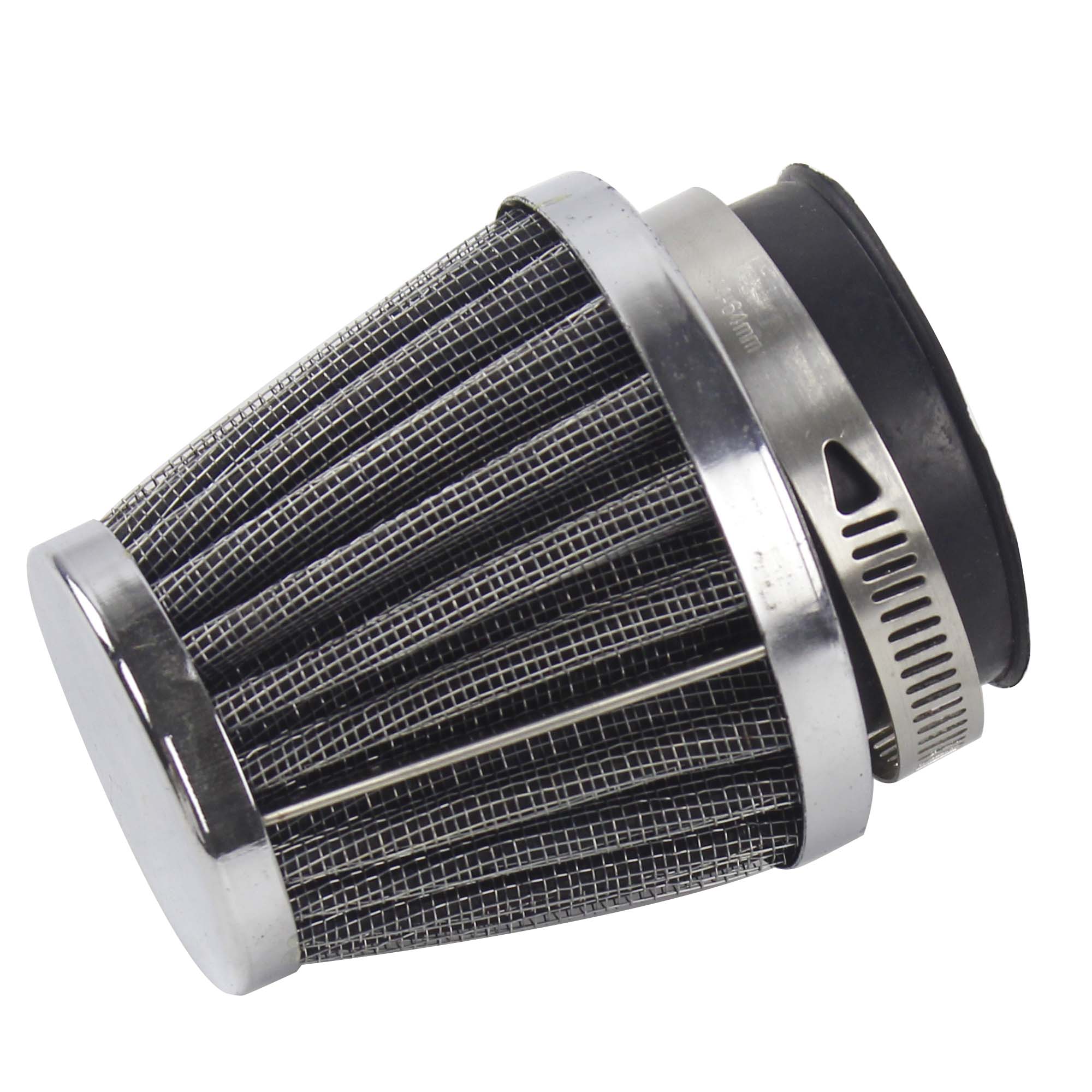 Мотоцикл двигатели для автомобиля запчасти воздухозаборника фильтр 48 мм на входе диаметр головы очиститель воздушный фильтр