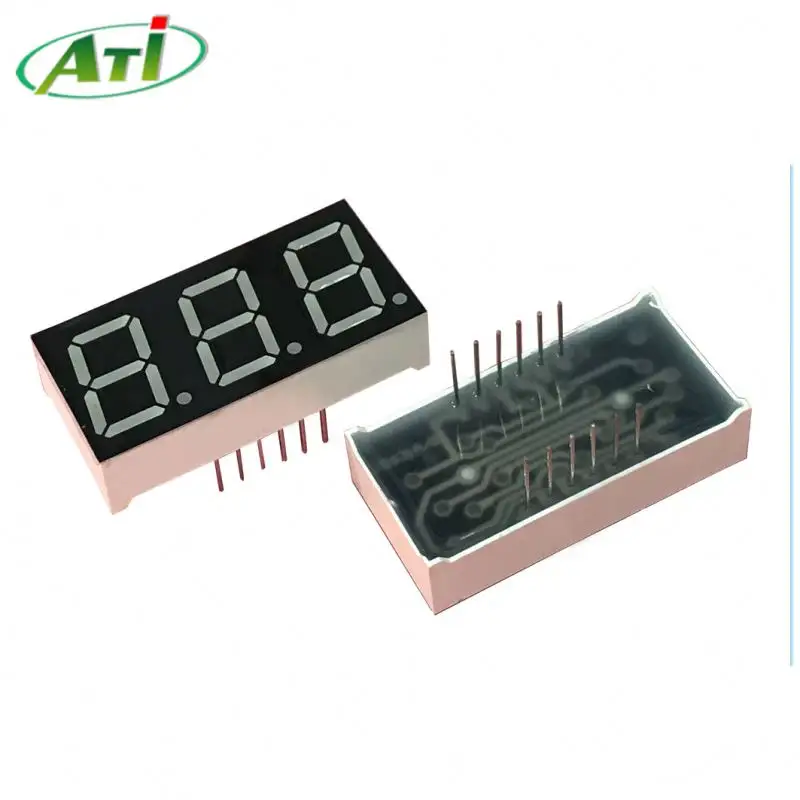 ATI 5631 FND blau 0.56 zoll 7 segment 3 digit led display modul