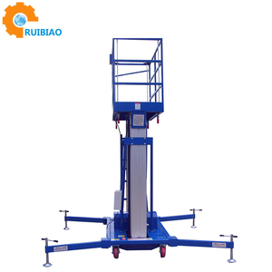 6 मीटर करने के लिए 12 मीटर दूरबीन एल्यूमीनियम मोबाइल एक आदमी लिफ्ट - Product Image 4