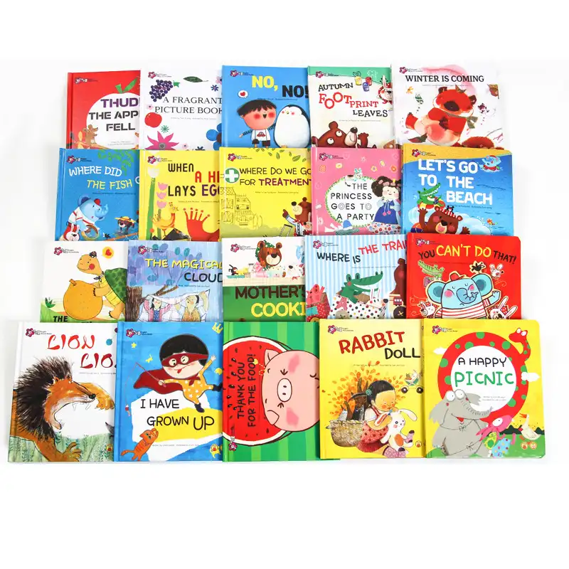 어린이 영어 책 다채로운 책 저렴한 어린이 책 인쇄