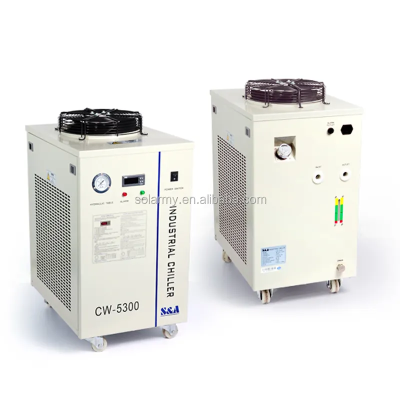 ระบบตัดเลเซอร์ S & A น้ำเย็น CW5300 Chiller สำหรับเครื่องตัดโลหะ150W-180W