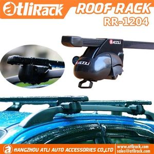 ATLIRACK RR1201B Barre transversale <span class=keywords><strong>de</strong></span> toit en aluminium/fer 120cm Porte-bagages universel avec serrure au-dessus <span class=keywords><strong>de</strong></span> 100kg Capacité <span class=keywords><strong>de</strong></span> charge - Product Image 5