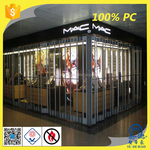 Puerta enrollable inteligente OEM, <span class=keywords><strong>precio</strong></span> al por mayor, listones sólidos <span class=keywords><strong>de</strong></span> policarbonato <span class=keywords><strong>de</strong></span> alta calidad, puerta enrollable - Product Image 4