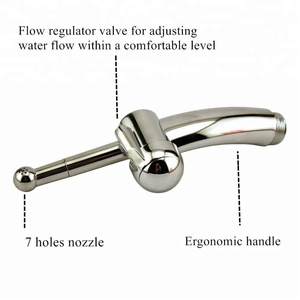 Ducha de 7 Orificios <span class=keywords><strong>Gude</strong></span> para Enemas y Lavado Vaginal, Enemador para Limpieza Anal, Ducha para Sexo Anal, para Hombres y Mujeres - Product Image 5