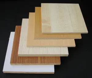 Holz farbe melamin beschichtet MDF in 17mm palette verpackung für groß versand