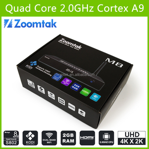 Android 4.4 kitkat Quad Core Amlogic S802 2 G / 8 G 2.4 G / 5 G Wifi correo aéreo 450 GPU Android <span class=keywords><strong>TV</strong></span> Box XBMC Quad Core - Product Image 5