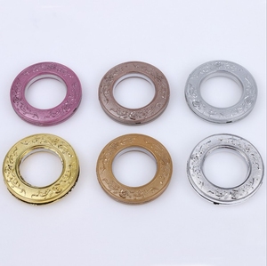 Wholesale <strong>Curtain</strong> Accessories,High Quality Plastic <strong>Brass</strong> Decoration <strong>Curtain</strong> Eyelet <strong>Ring</strong> - Product Image 4