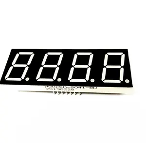 Super bright white 7 segment led display 4 digit 0.8 inch