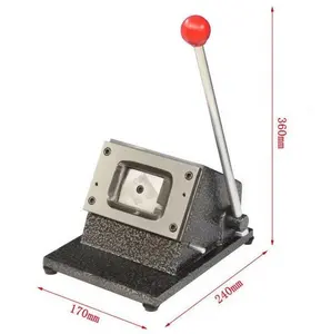 Lab manual die cutter set for the pouch cell battery cathode and anode electrode cutting.