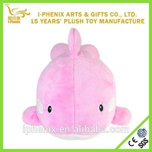 <span class=keywords><strong>la</strong></span> costumbre de ballenas de color rosa suave de <span class=keywords><strong>la</strong></span> felpa juguete - Product Image 3