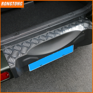 Panneau de <span class=keywords><strong>protection</strong></span> de <span class=keywords><strong>pare</strong></span>-chocs <span class=keywords><strong>arrière</strong></span> en <span class=keywords><strong>Aluminium</strong></span> pour Suzuki Jimny 2007-2017 - Product Image 1