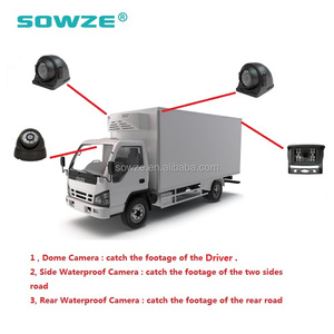4G LTE GPS mini live video <span class=keywords><strong>transporte</strong></span> refrigerado gestión <span class=keywords><strong>de</strong></span> flotas sistema DVR móvil 4 canal - Product Image 3