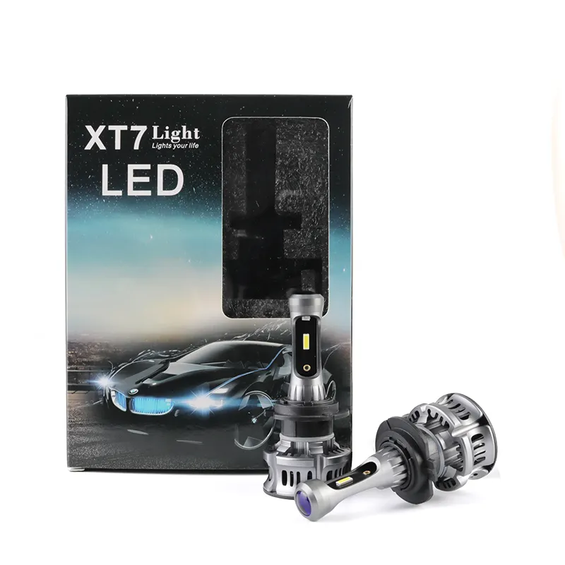 XT7 Led Koplampen Met Boze Oog H7 Auto Lamp Ook Gebruikt Als Dag Running Light