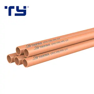 Underground Electric Cable Protection Color CPVC Pipe Price CPVC Electrical Conduit Pipe From China Supplier