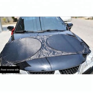 Caldo di vendita su misura sublimazione <span class=keywords><strong>parasole</strong></span> per <span class=keywords><strong>auto</strong></span> con protezione UV stampabile tendine del lunotto anteriore - Product Image 6