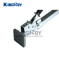 Barre de contrôle de la cargaison à cliquet, conteneur en acier carré de 2177mm-2913mm barre de rangement de serrure à cliquet