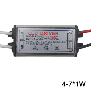 1-3 Вт IP65 водонепроницаемый светодиодный свет драйвер AC85-265V DC3-43V светодиодный трансформатор адаптер питания для напольный светильник/чипы - Product Image 3