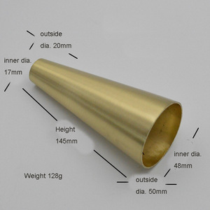 Embouts de table en métal, sabots pour pieds de meubles - Product Image 2