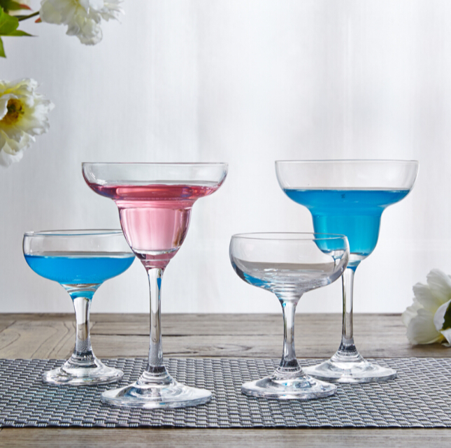 Fusion Deco Champagne Coupe Glasses ,Use for serving martinis