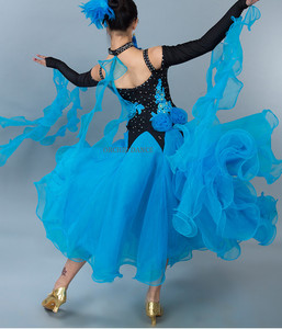 Delle Ragazze Delle donne di Performance di Danza Concorrenza Vestito Da <span class=keywords><strong>Ballo</strong></span> di Usura A Buon Mercato - Product Image 6