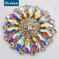 फैक्टरी थोक क्रिस्टल Rhinestones के Appliques 50mm Navette क्रिस्टल अटल बिहारी रेडीमेड परिधान के लिए स्फटिक पिपली पर सीना