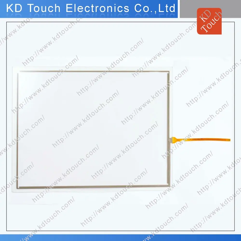 6.5 inch 4 wire resistive touch panel screen with controller