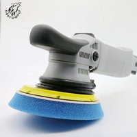 21mm untuk aksi ganda pemoles mobil Buffer 800W 6in Pad 220-240V Detailing DA mesin pemoles