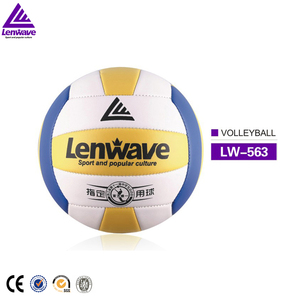 Ballon de volley-ball d'entraînement personnalisé en PVC, taille officielle 5, intérieur/extérieur, toucher doux, revêtement en caoutchouc PVC-PU, coutures durables, poids 260-280g - Product Image 5
