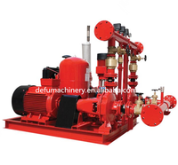 Pompe à incendie à haute pression en fonte ductile à moteur diesel DEFU EHF, eau propre, source d'alimentation personnalisée, prix d'usine ODM