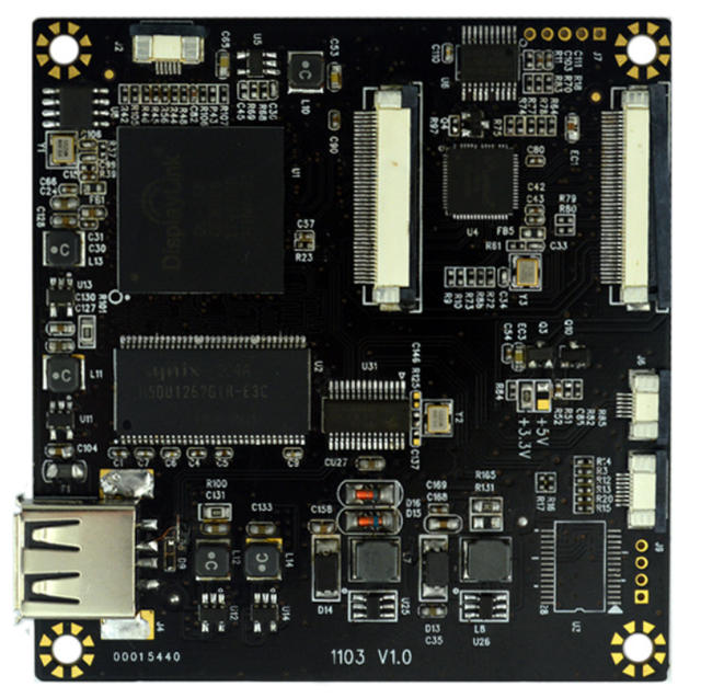 USB Display to MIPI- LVDS controller board with touch function option and portrait to landscape display