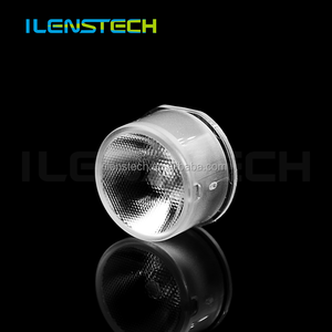 23mm led 렌즈/led 빛 유포자 렌즈 25 도 광학적인 투상 렌즈