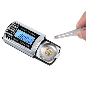 DS-11 20 г/0,001 г высокой точности мини электроные цифровые карманные весы с Подсветка ЖК-дисплея для Ювелирные изделия/Диамант
