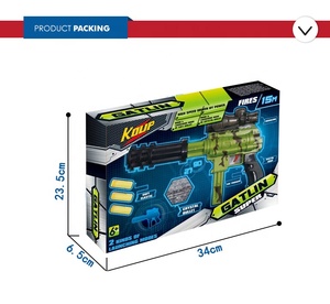 Cristal jeu de tir à double usage main jouet de pistolet à balle molle à vendre - Product Image 5