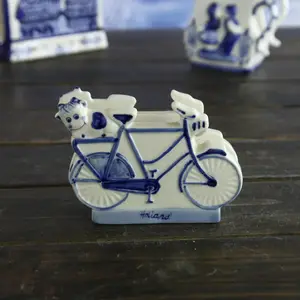 Delft Creative restaurant tableware ceramic napkin holder