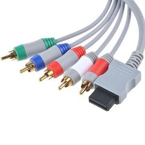 <span class=keywords><strong>Cable</strong></span> AV Protector NSLikey de 1.8m para Consola <span class=keywords><strong>Wii</strong></span>/<span class=keywords><strong>Wii</strong></span> U, Adaptador de Audio HDTV 1080P con 5 Líneas RCA - Product Image 3