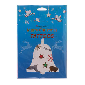 Weihnachten Wassertransfer Tattoo Aufkleber Glow In The Dark - Product Image 4