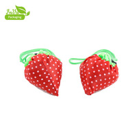 Fabriek bieden eco fruit vormige herbruikbare opvouwbare tas