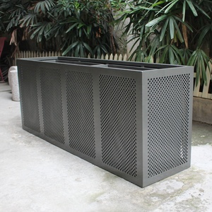 Macetas de Acero Perforado Hechas a Medida para Exteriores, Macetas Metálicas Comerciales para Exteriores, Jardinera Grande para Exteriores - Product Image 4