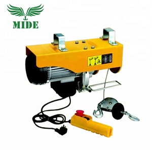 <span class=keywords><strong>Mini</strong></span> treuil électrique à câble métallique à crochet fixe 100 kg 200 kg Micro treuil électrique 110v 220v - Product Image 3